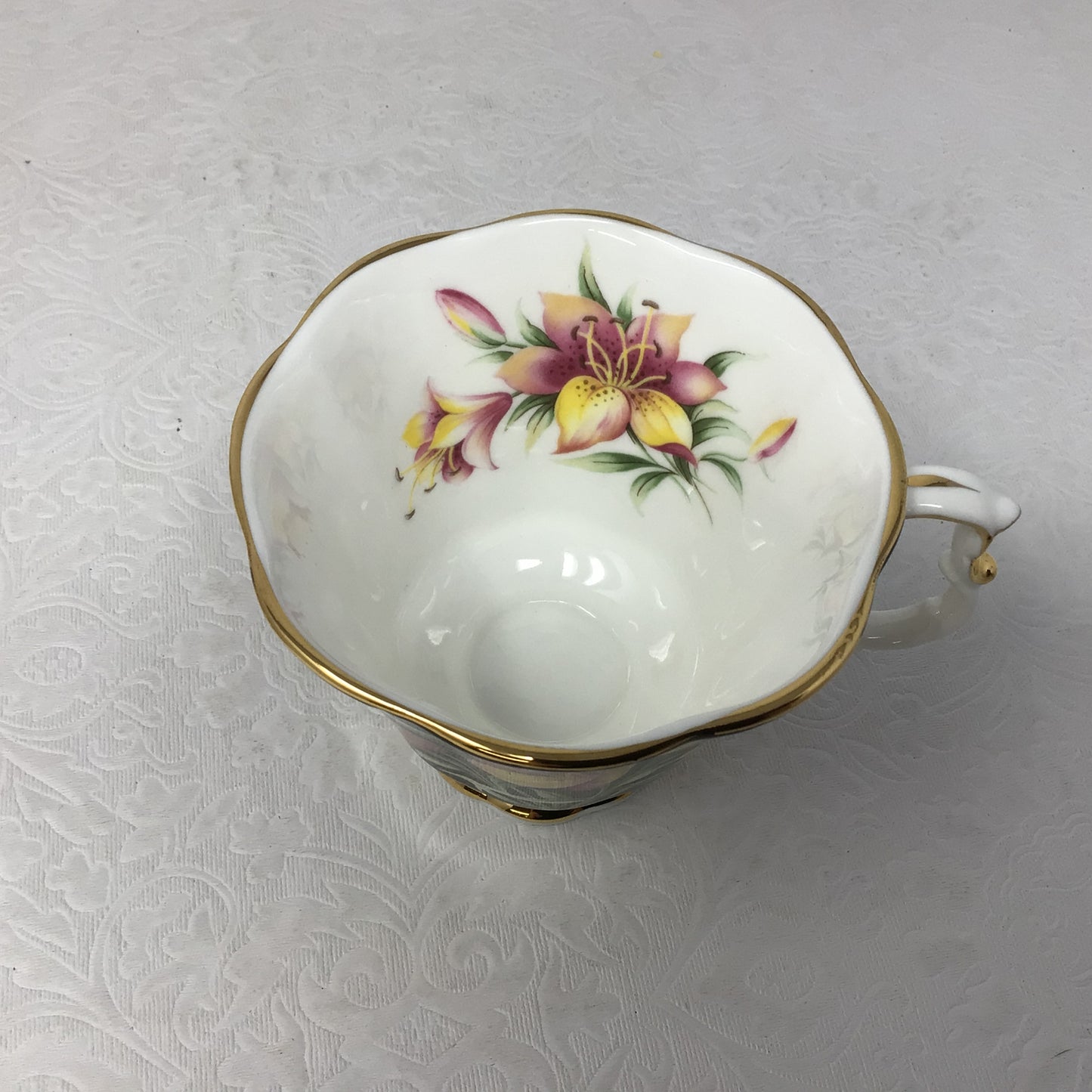 Pink Floral Royal Albert Tea Cup and Saucer