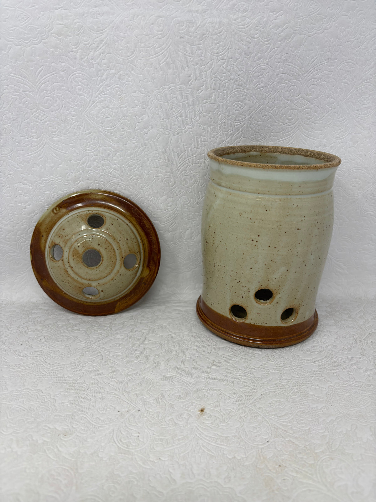 Handmade Ceramic Garlic Keeper