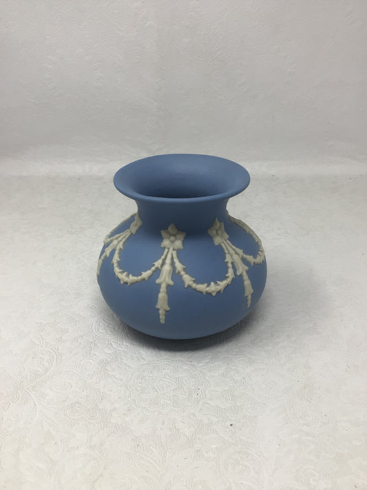 Ecanada Jasperware Art Pottery Vase