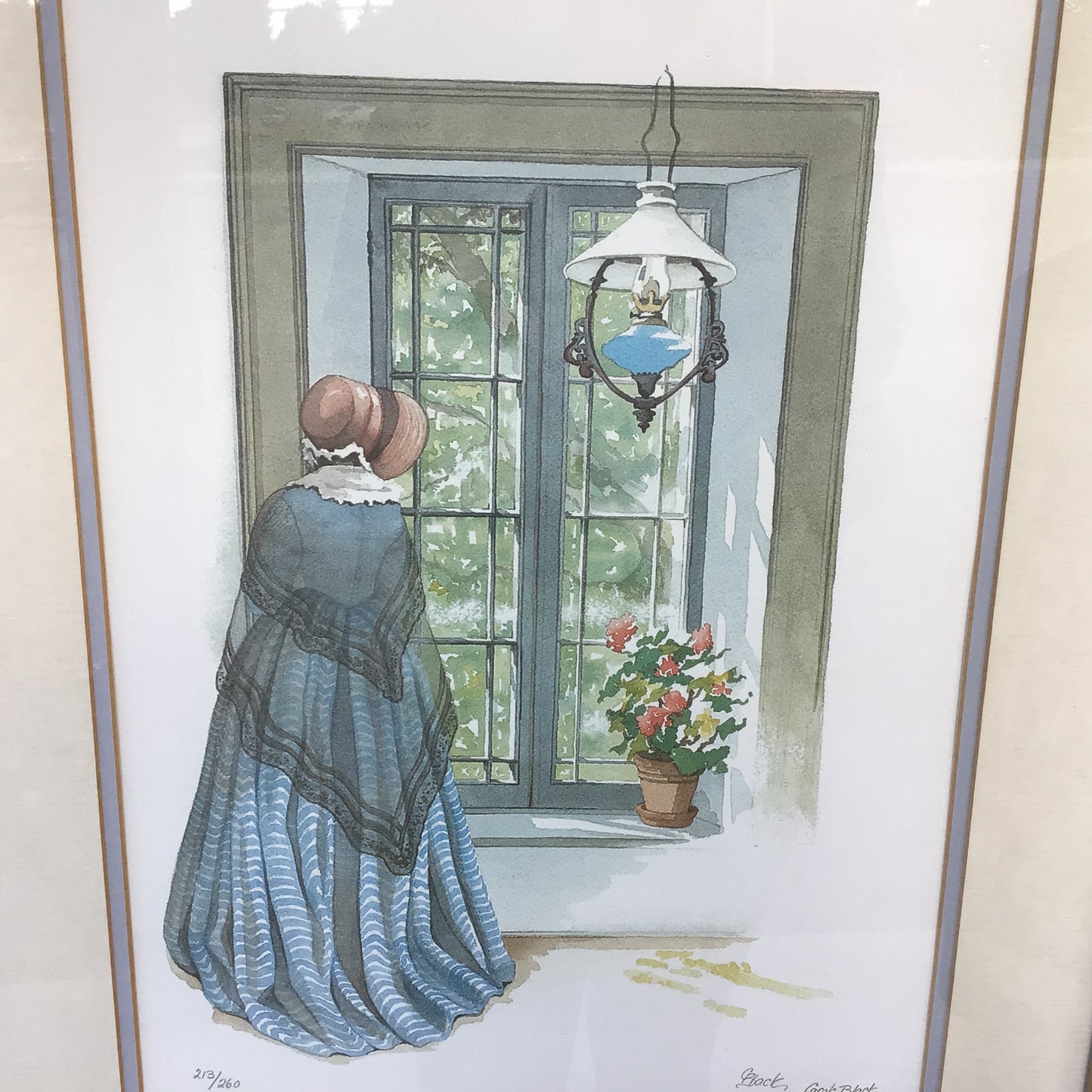 Numbered Print Of “Women At Window” By Carol Black