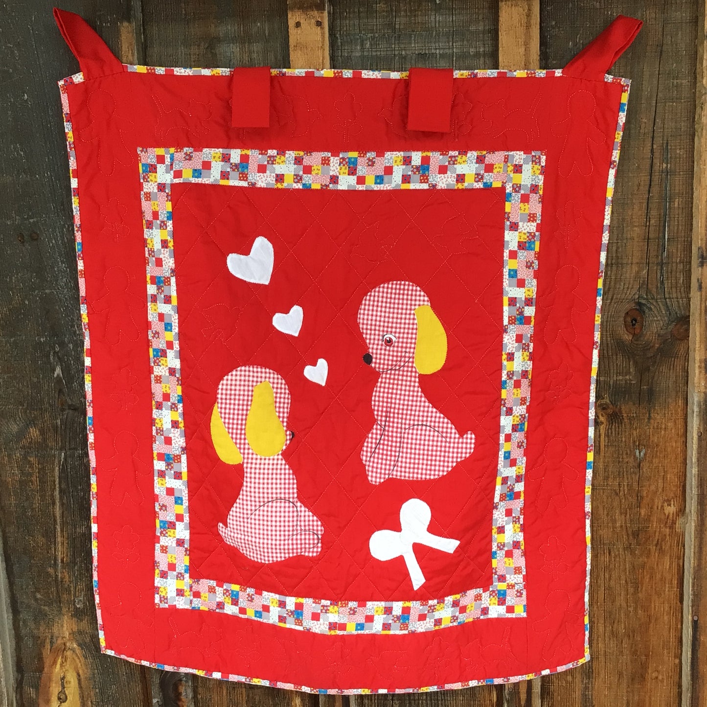 Children’s “Puppy Love” Wall Hanging