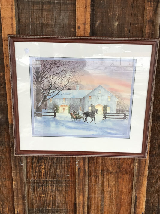 Winter Print by Walter Campbell