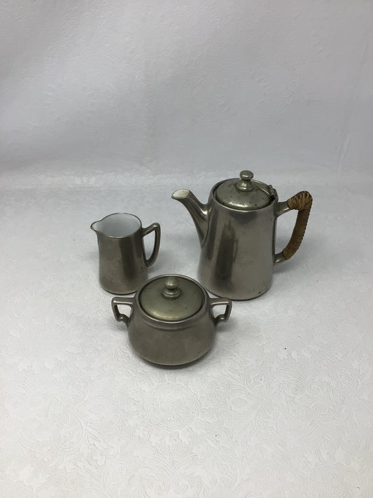 3 Piece Silver Plated Mini Tea Set