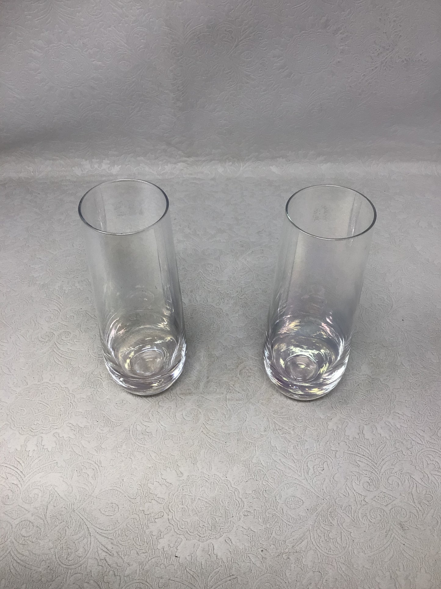 Iridescent Stemless Champagne Flutes - Set of 2