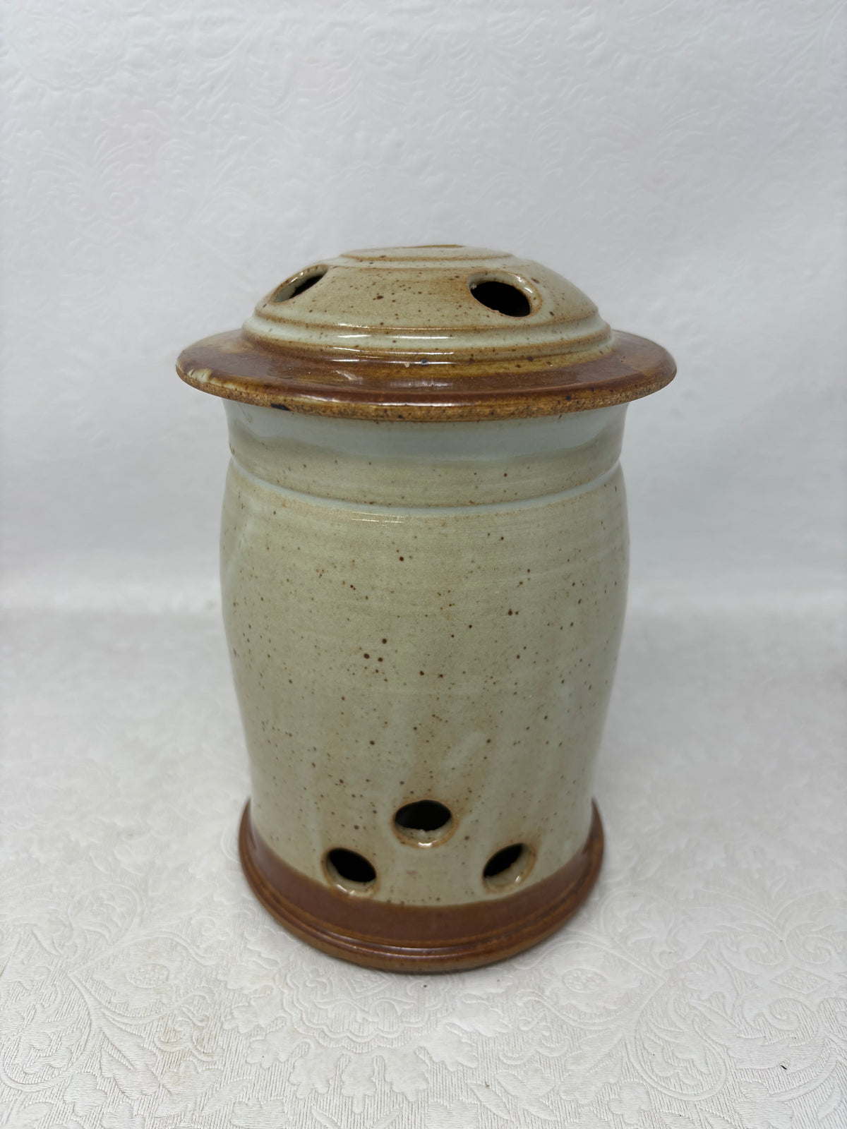 Handmade Ceramic Garlic Keeper