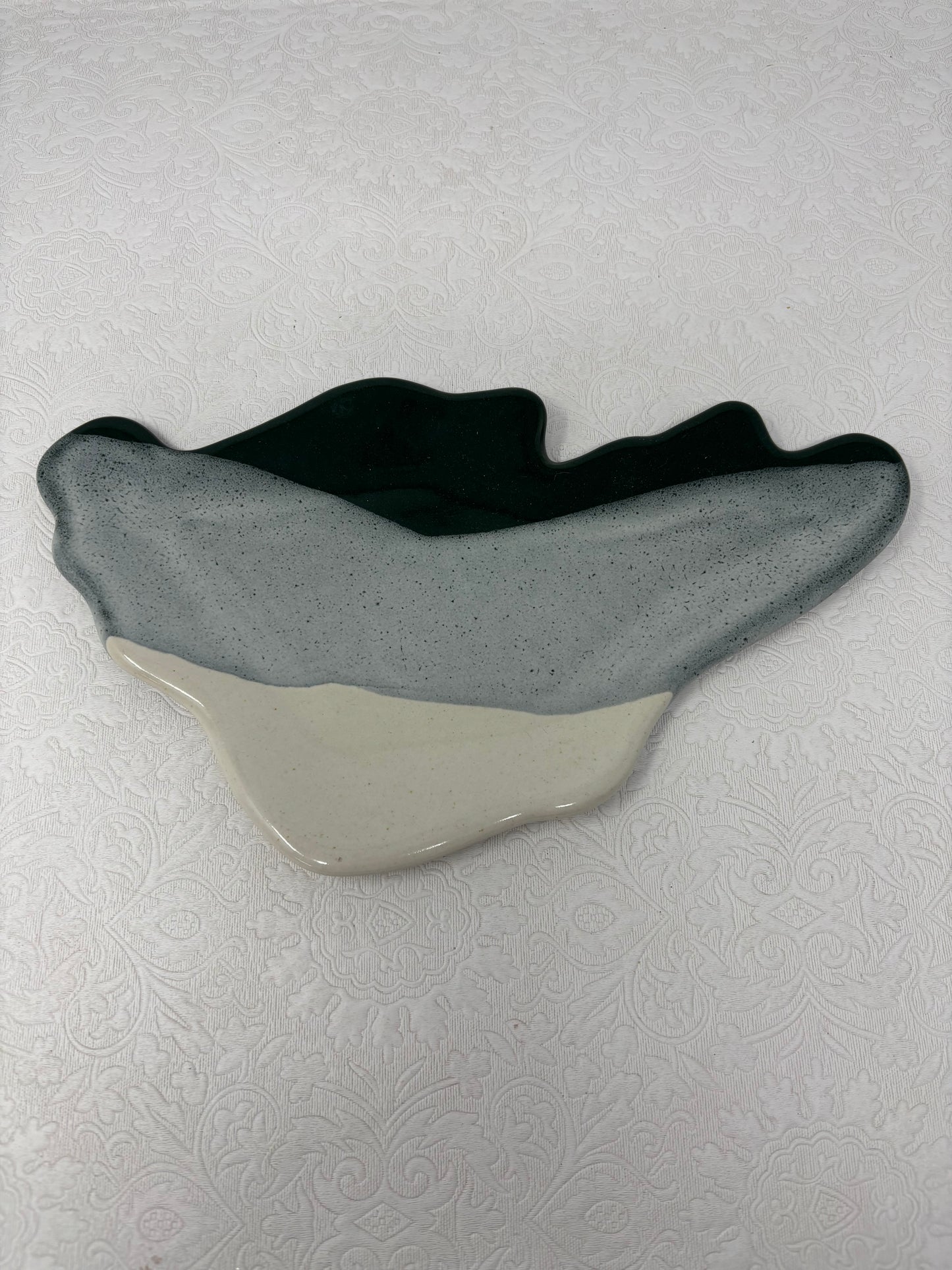 Pottery Plate of Lake Superior by P0T's 2G0