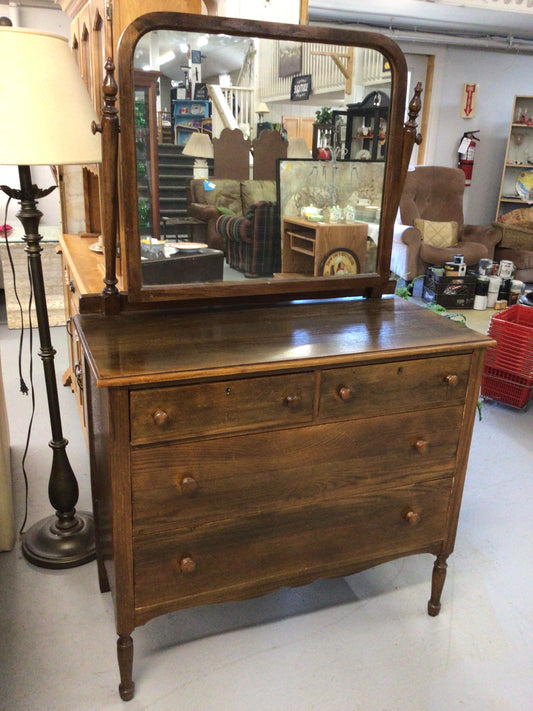 Vintage Dresser with Mirror