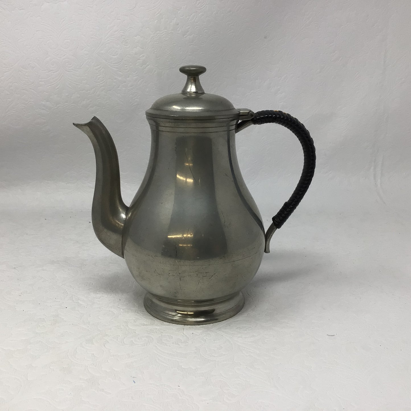 Vintage Meeuws & Zoon DeHaang Pewter Coffee Pot