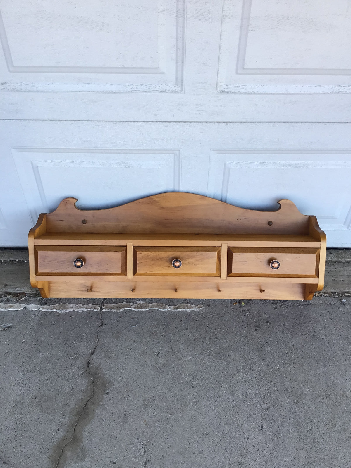 Entryway Shelf with Drawers