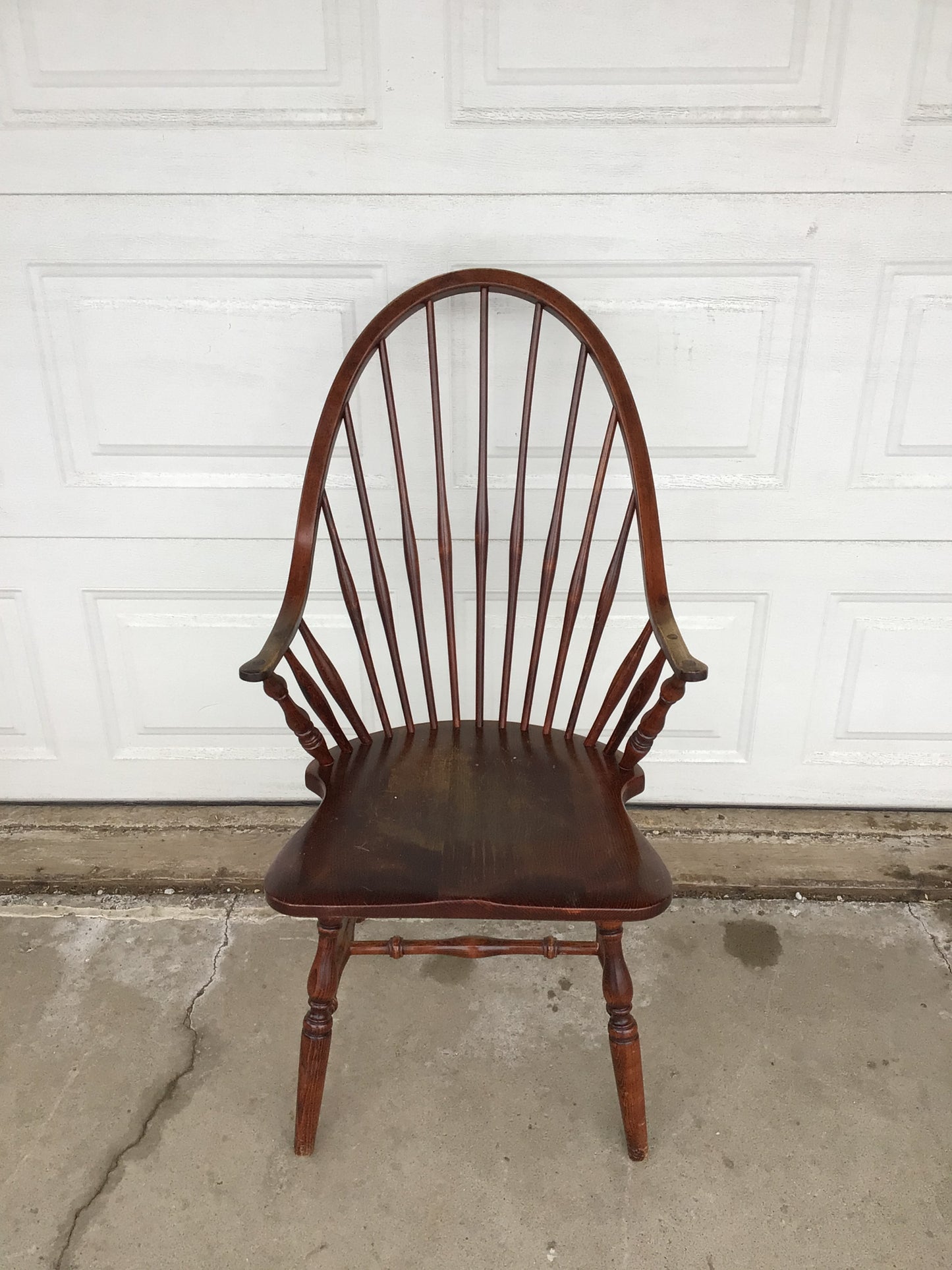 Mid-Century Windsor Style Armchair