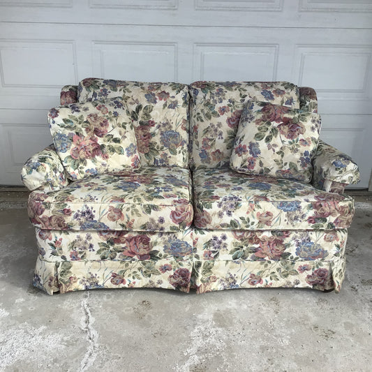 Floral 2 seater Loveseat