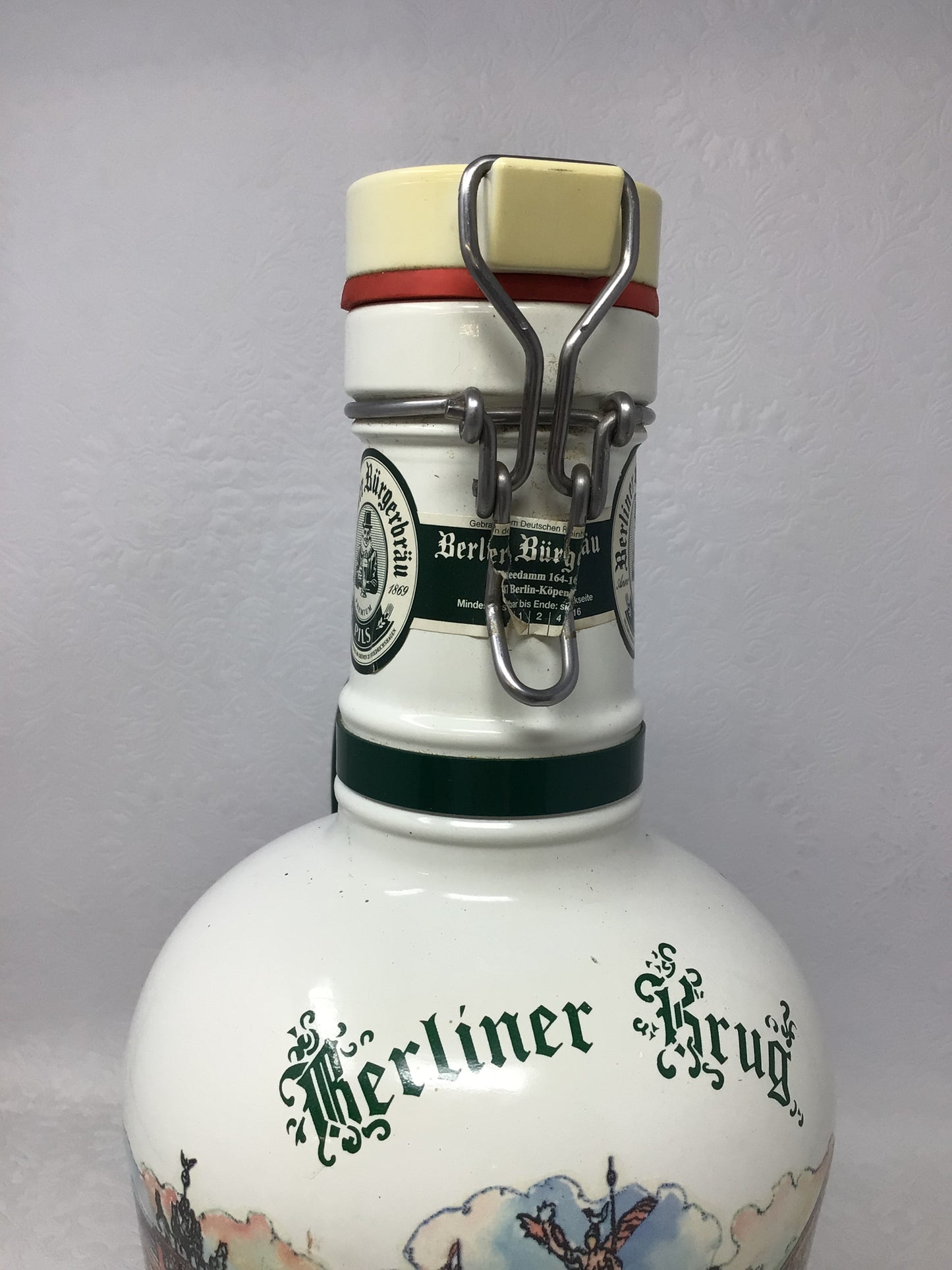 Vintage German Berliner Krug Beer Bottle