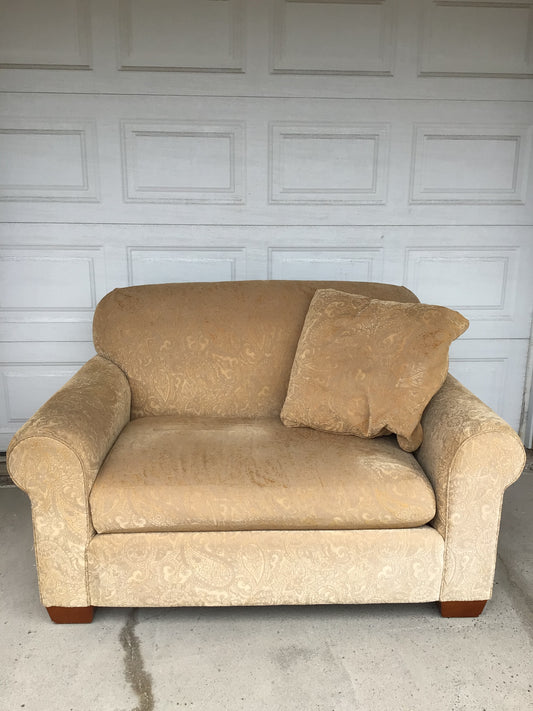 Beige Chair and a Half