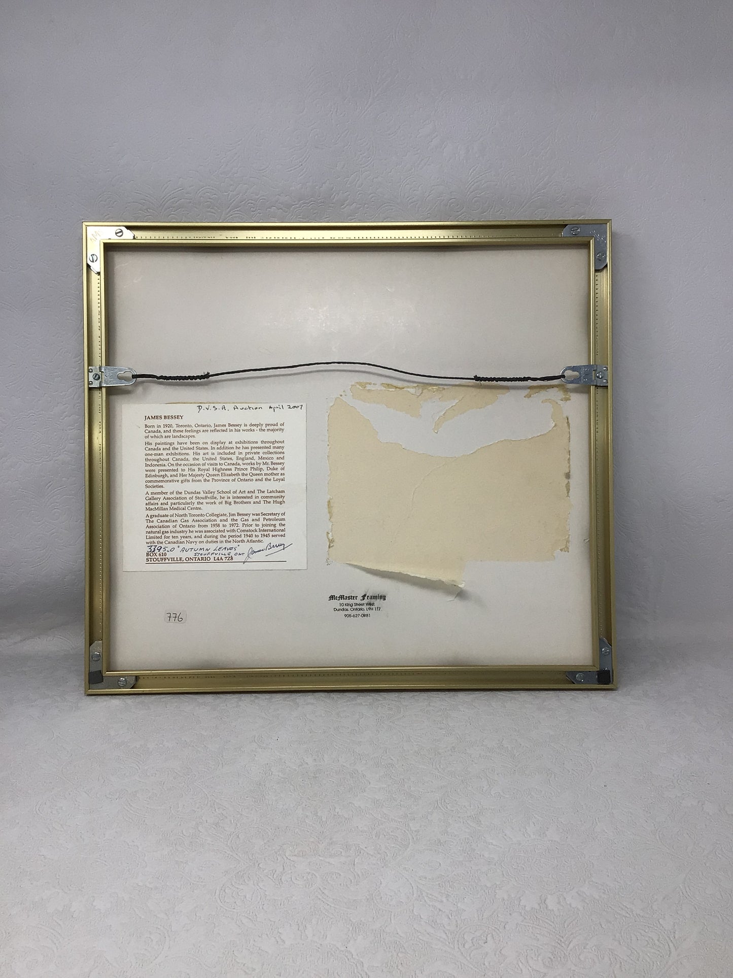 Watercolour Print "Autumn Leaves" by James Bessey