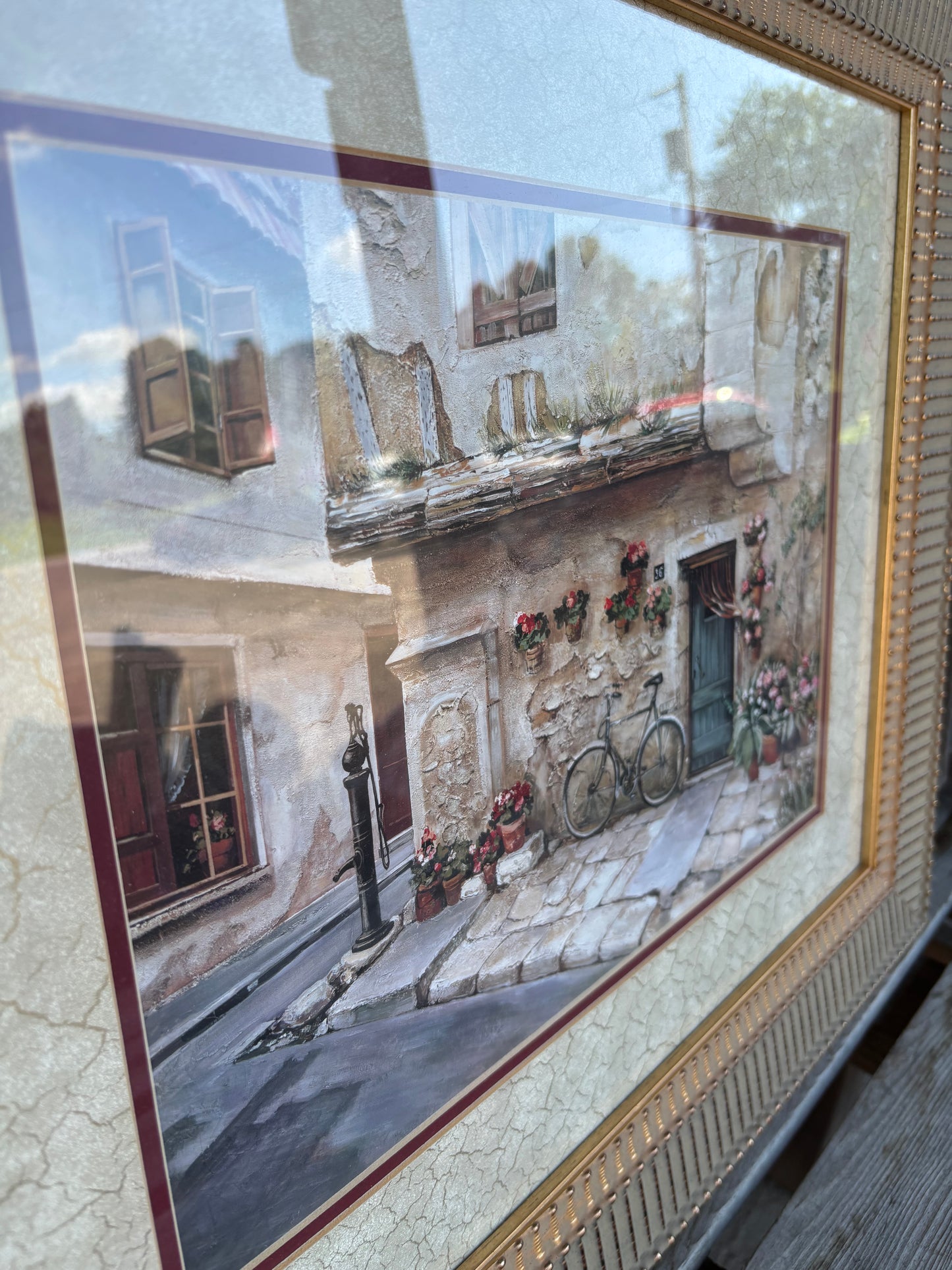 “Passageway in Provence" Framed Print by Roger Duvall