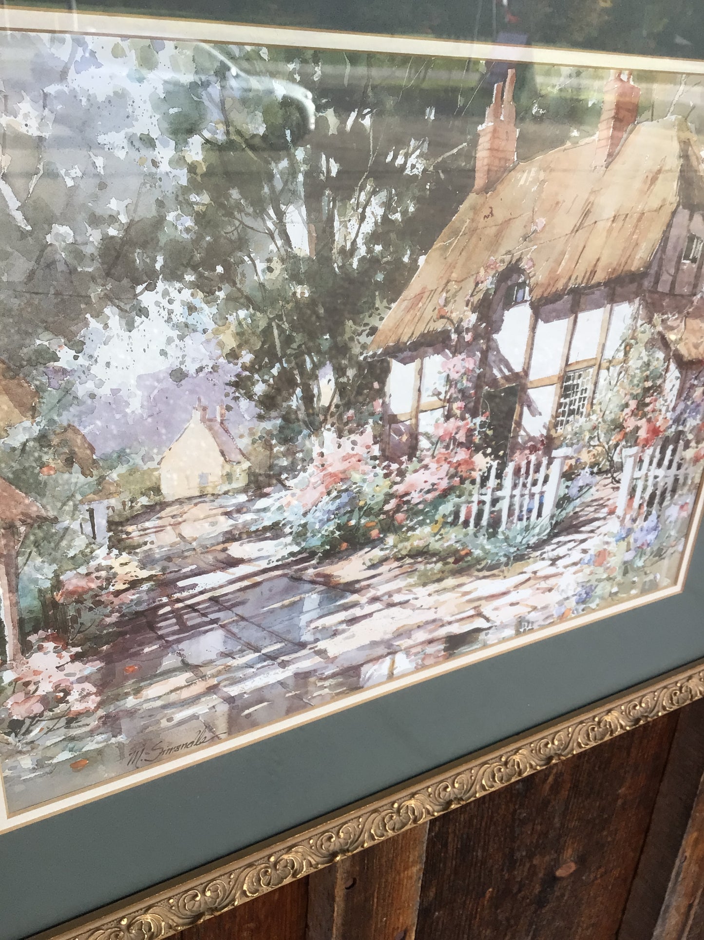 “Memory Lane” Art by Marilyn Simandle