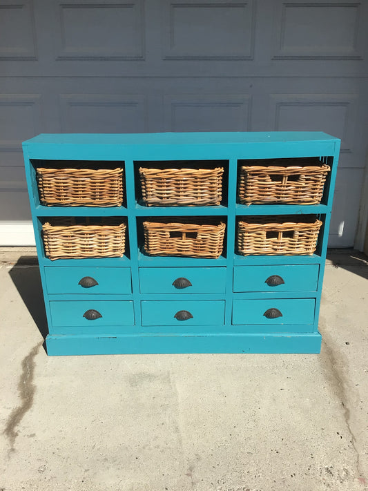 Teal Sideboard