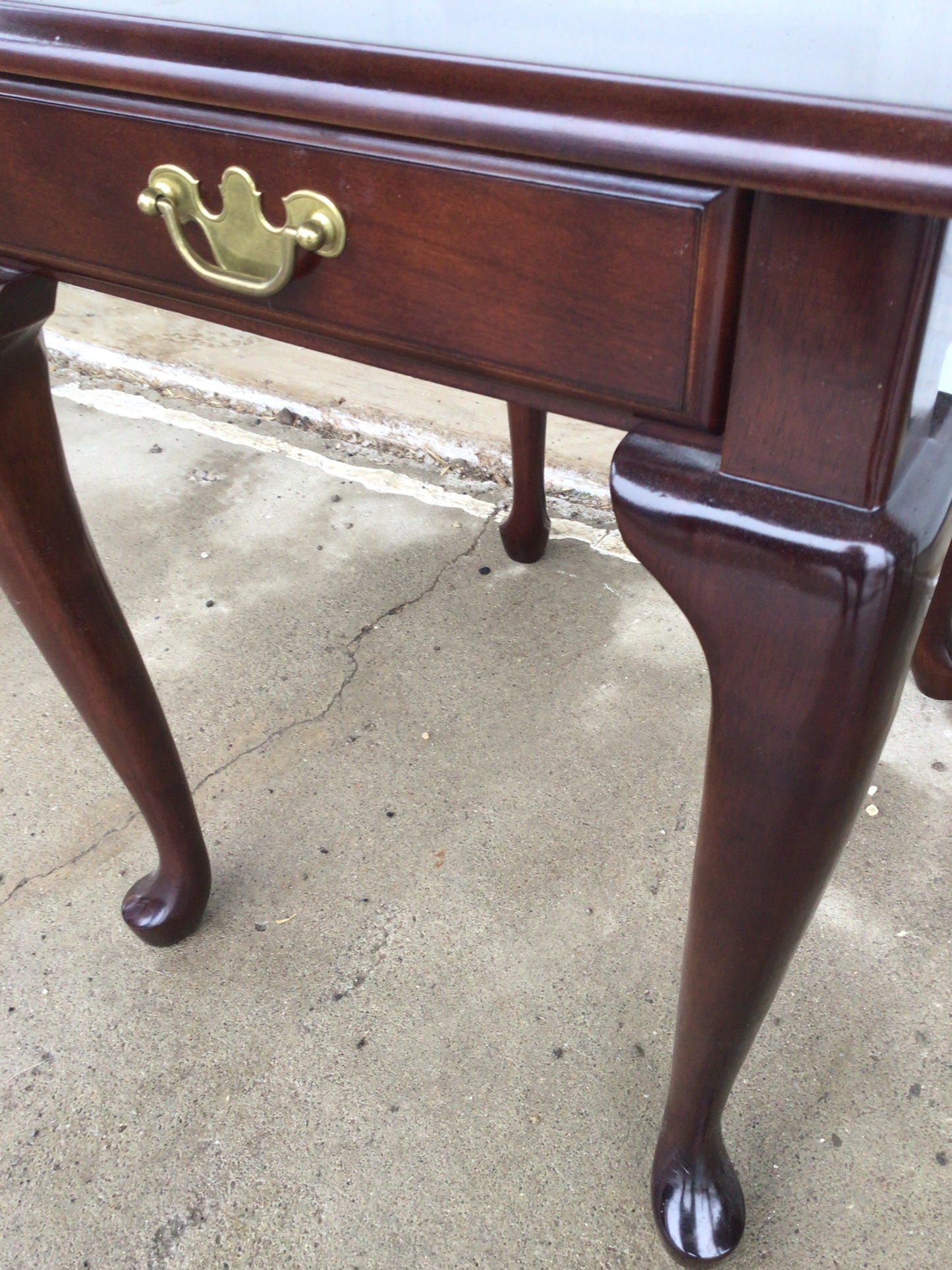 Vintage Queen Anne Style Nightstand