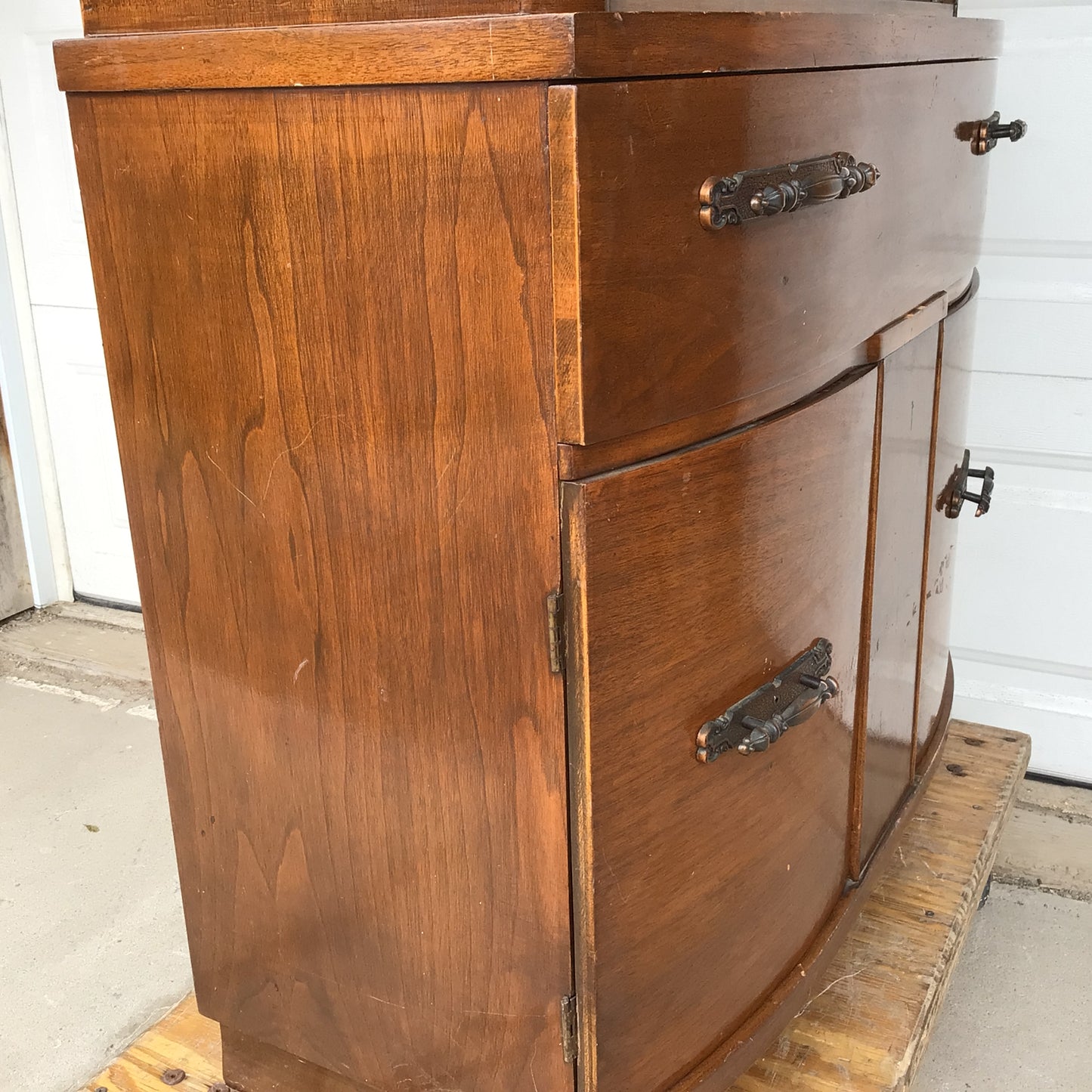 Vintage China Cabinet Hutch