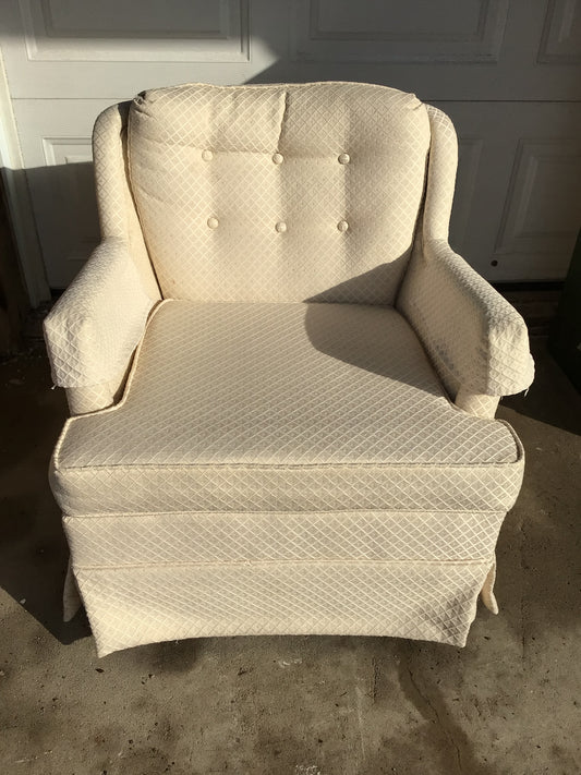 Cream Armchair