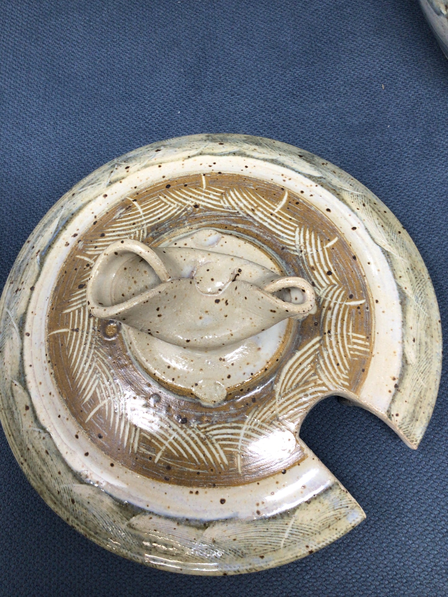 Handcrafted Pottery Lidded Casserole Dish