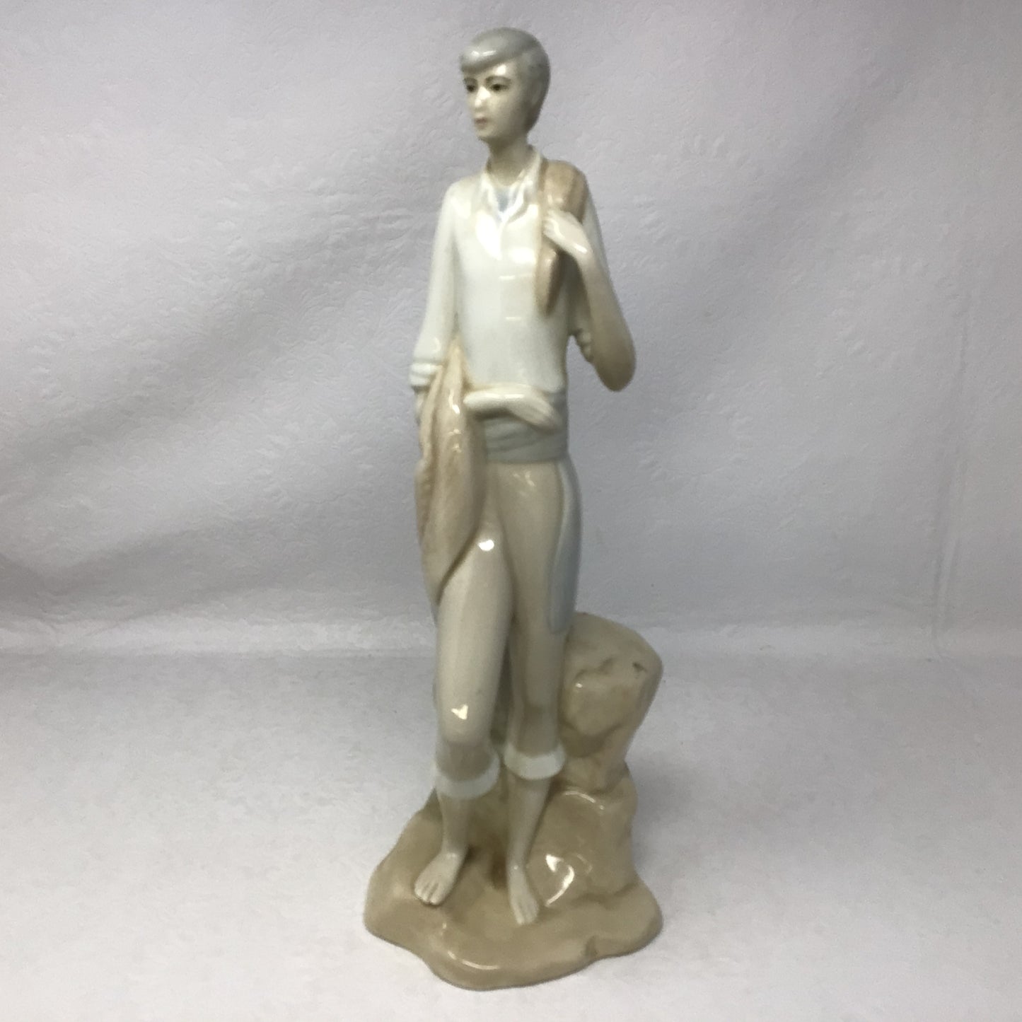 Porceval Man with Scarf Figurine - Made in Spain