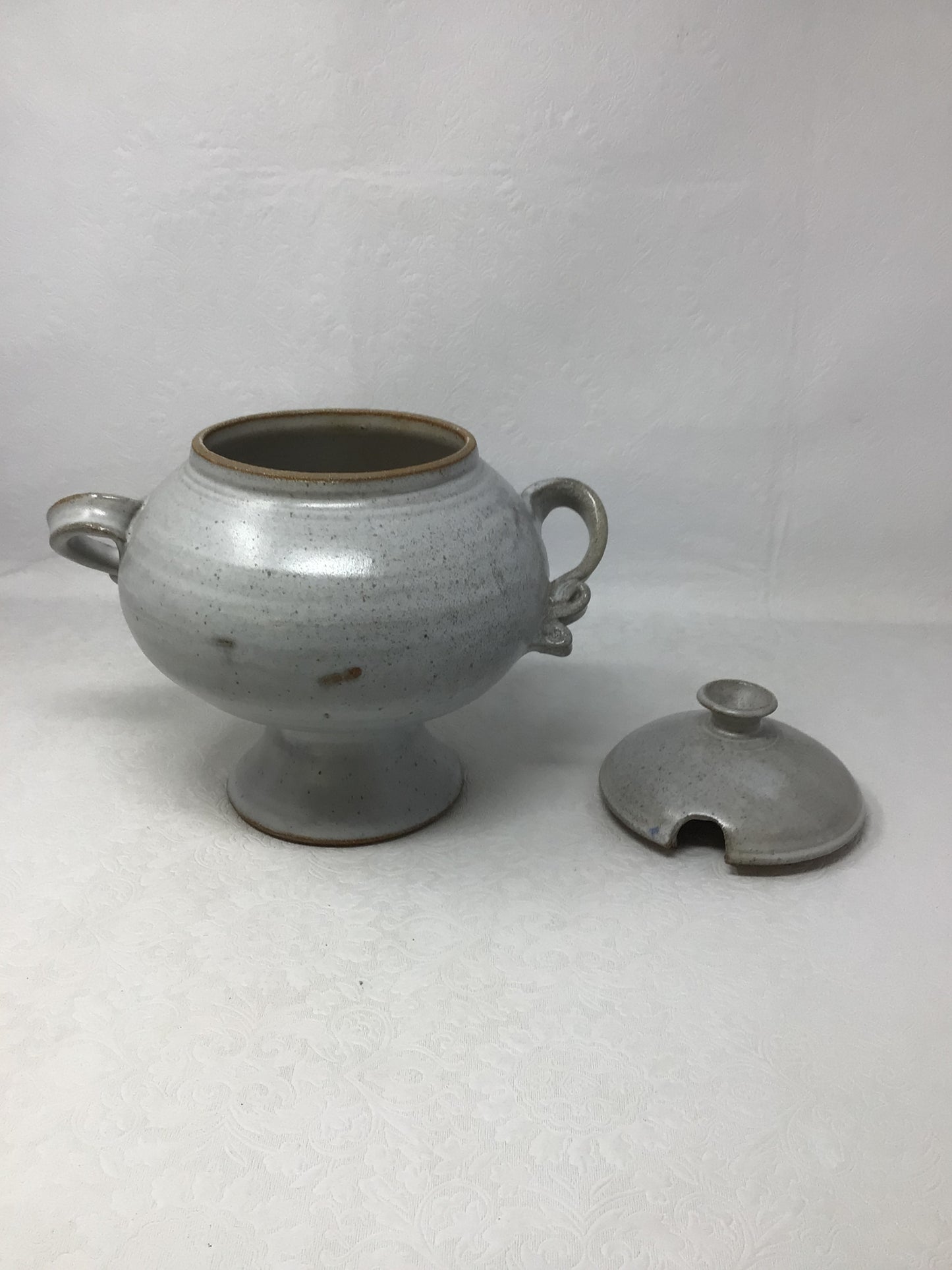 Pottery Stoneware Soup Tureen