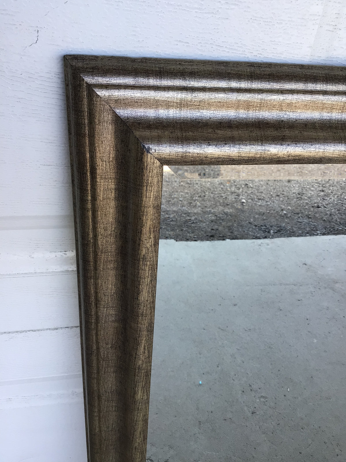Beveled Glass Wall Mirror