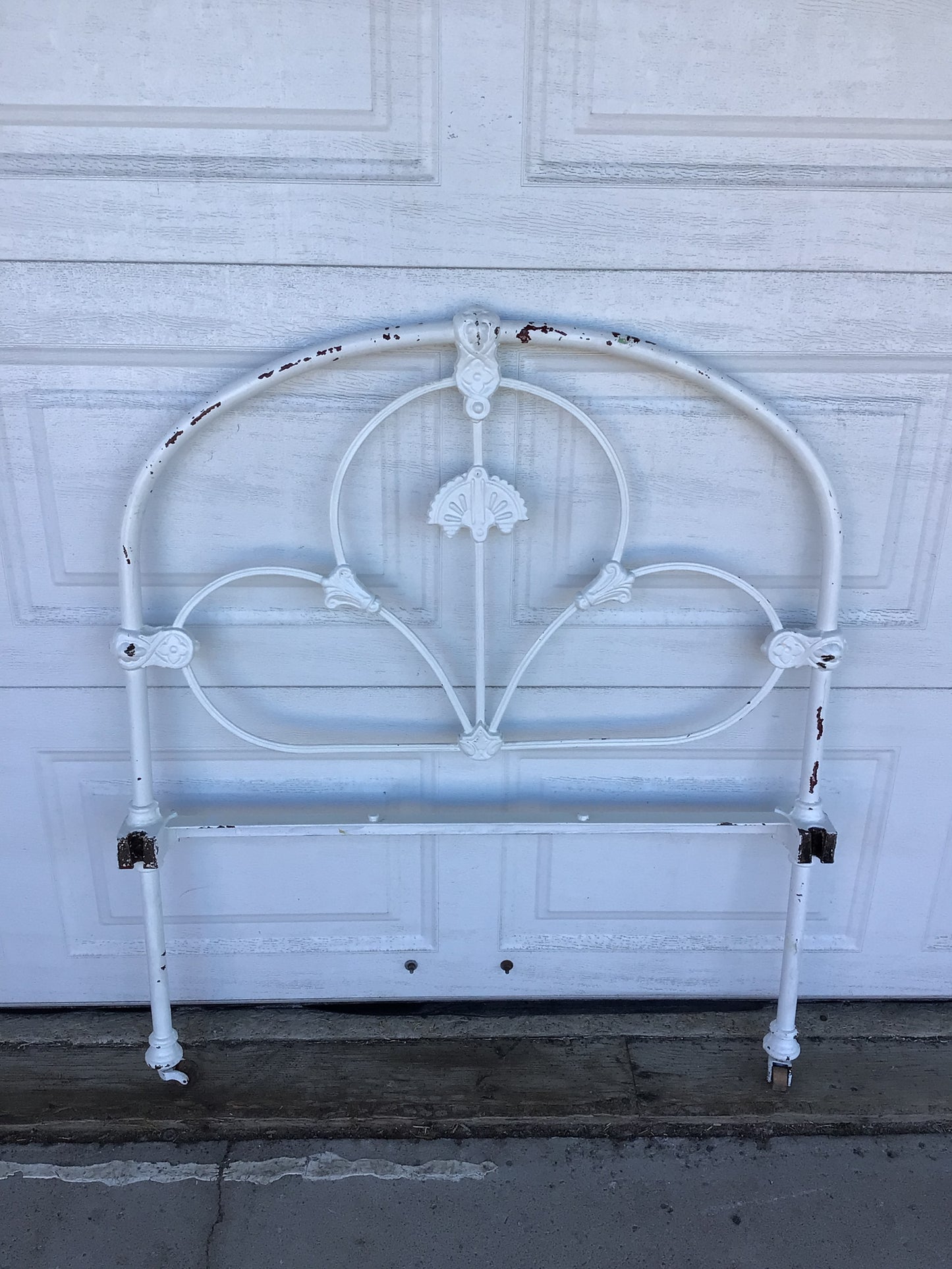 Antique Wrought Iron Bed Frame