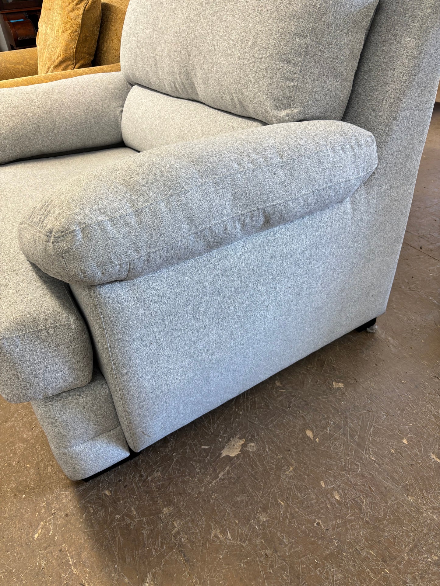 Oversized Grey Chair