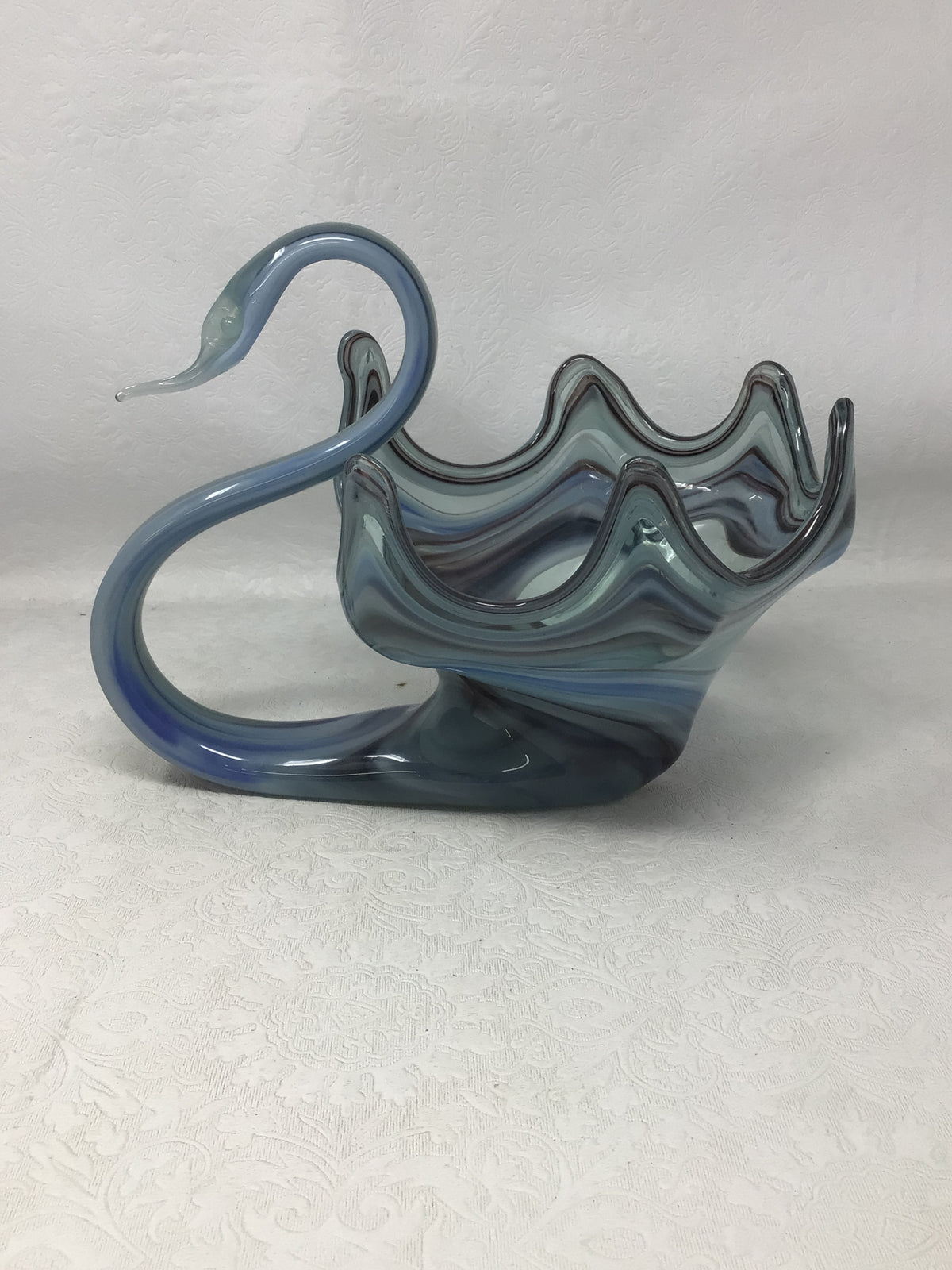 Blue Swan Art Glass