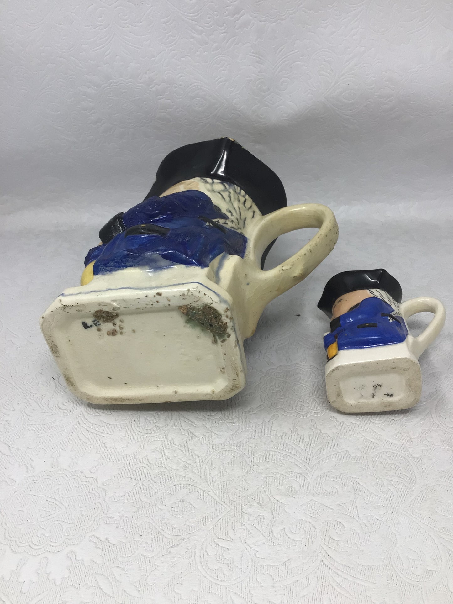 Burlington Ware’s “The Boozer” Toby Jugs, Set of 2