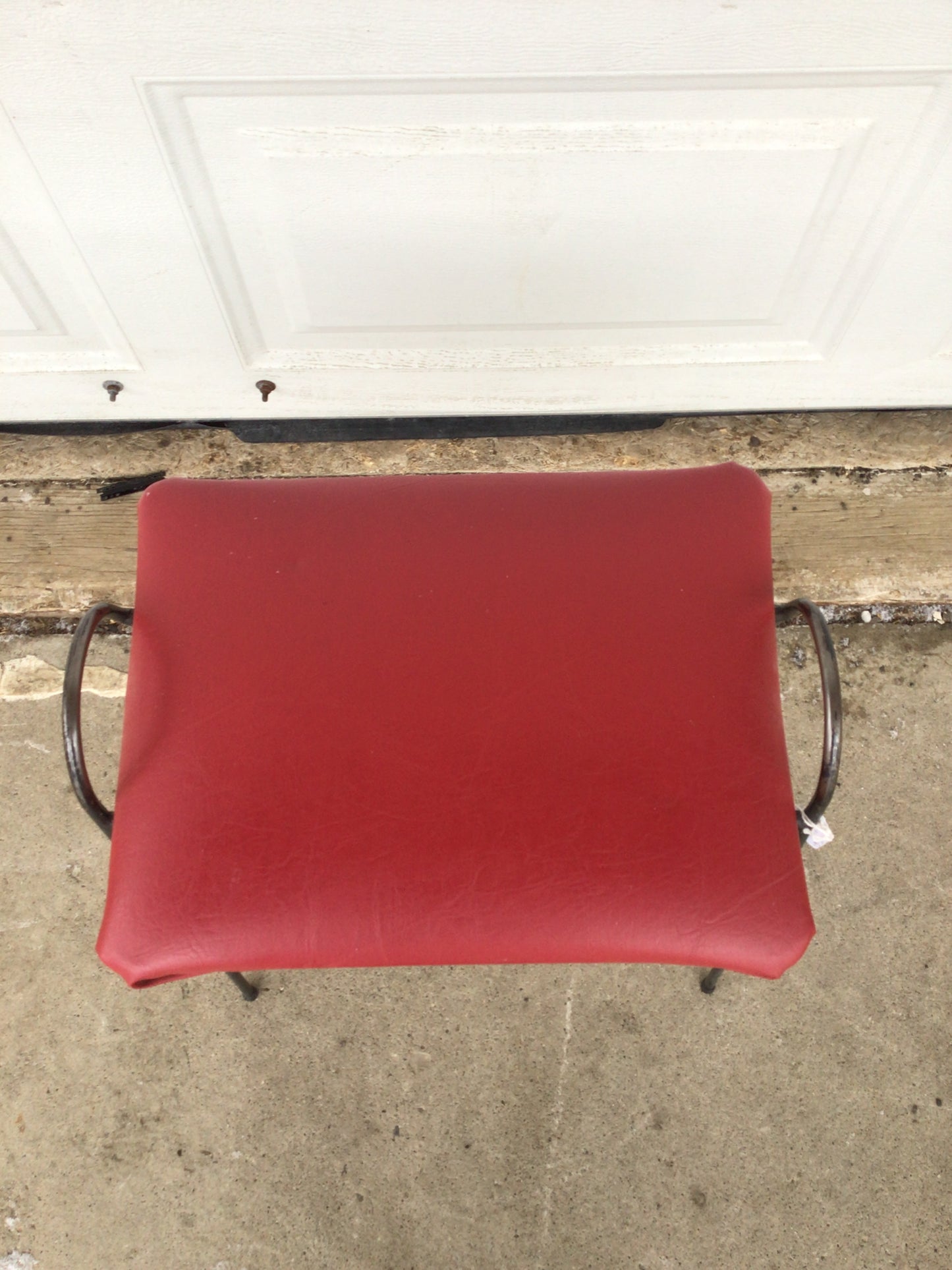 Red Foot Stool