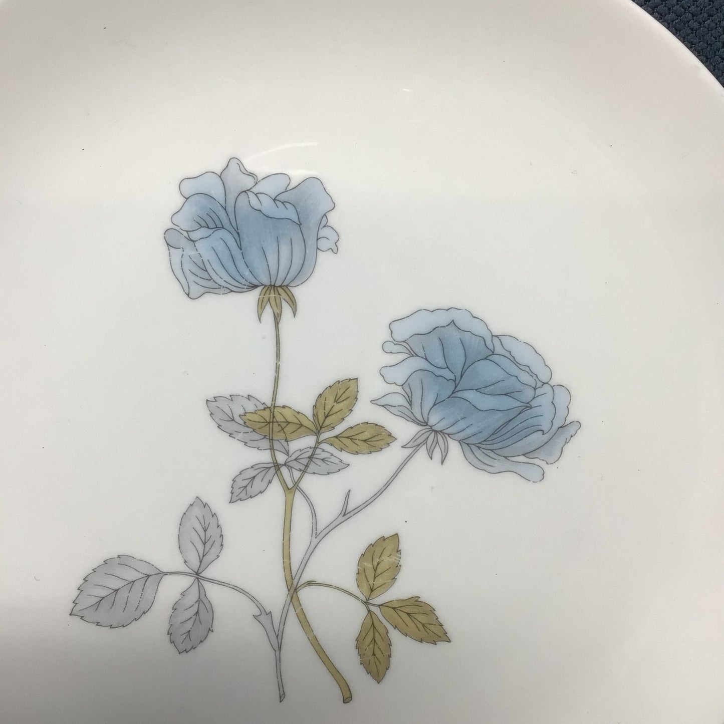 Vintage Wedgwood  Plate “Ice Rose”
