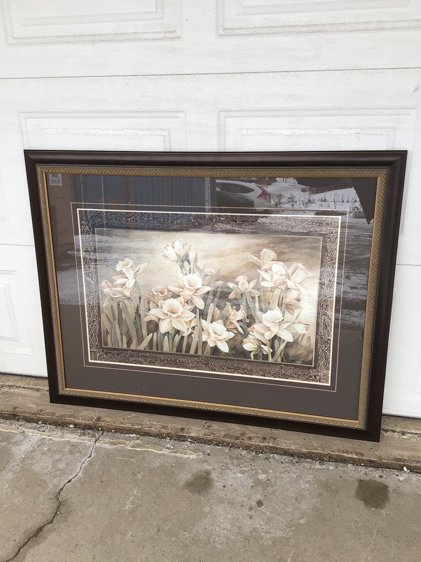 Field of Iris Landscape Painting