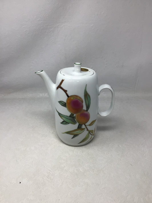 Royal Worcester Coffee Pot in Evesham Gold Pattern