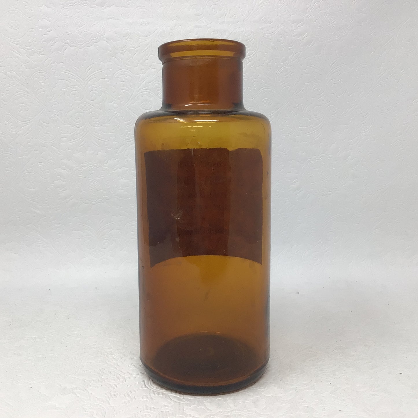 Antique Amber Glass Mallinckrodt Chemical Works Bottle