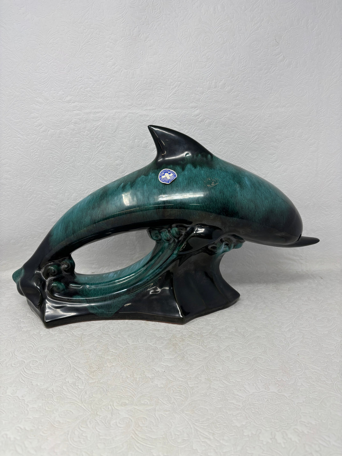 Vintage Blue Mountain Pottery Dolphin