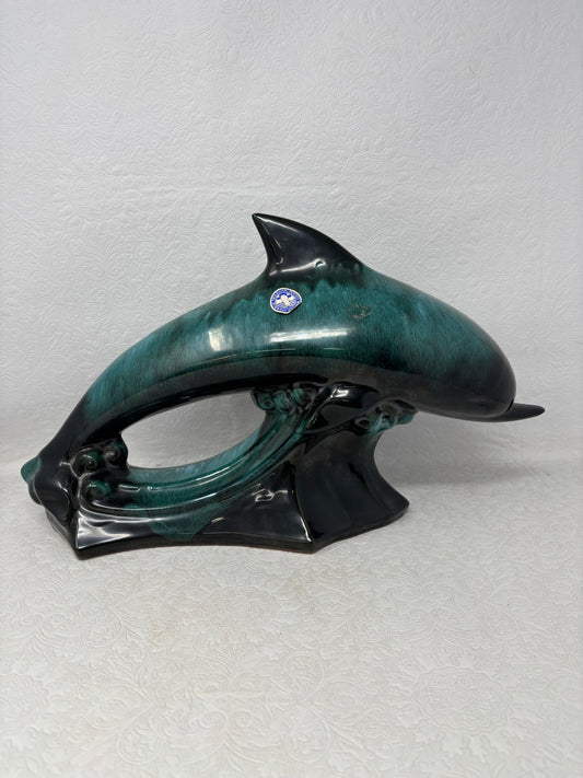 Vintage Blue Mountain Pottery Dolphin