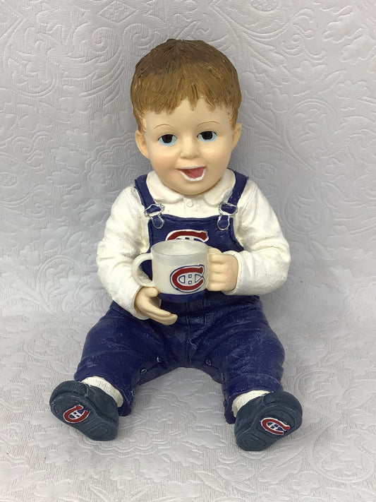 Baby Boy Figurine in Montreal Canadiens Merch