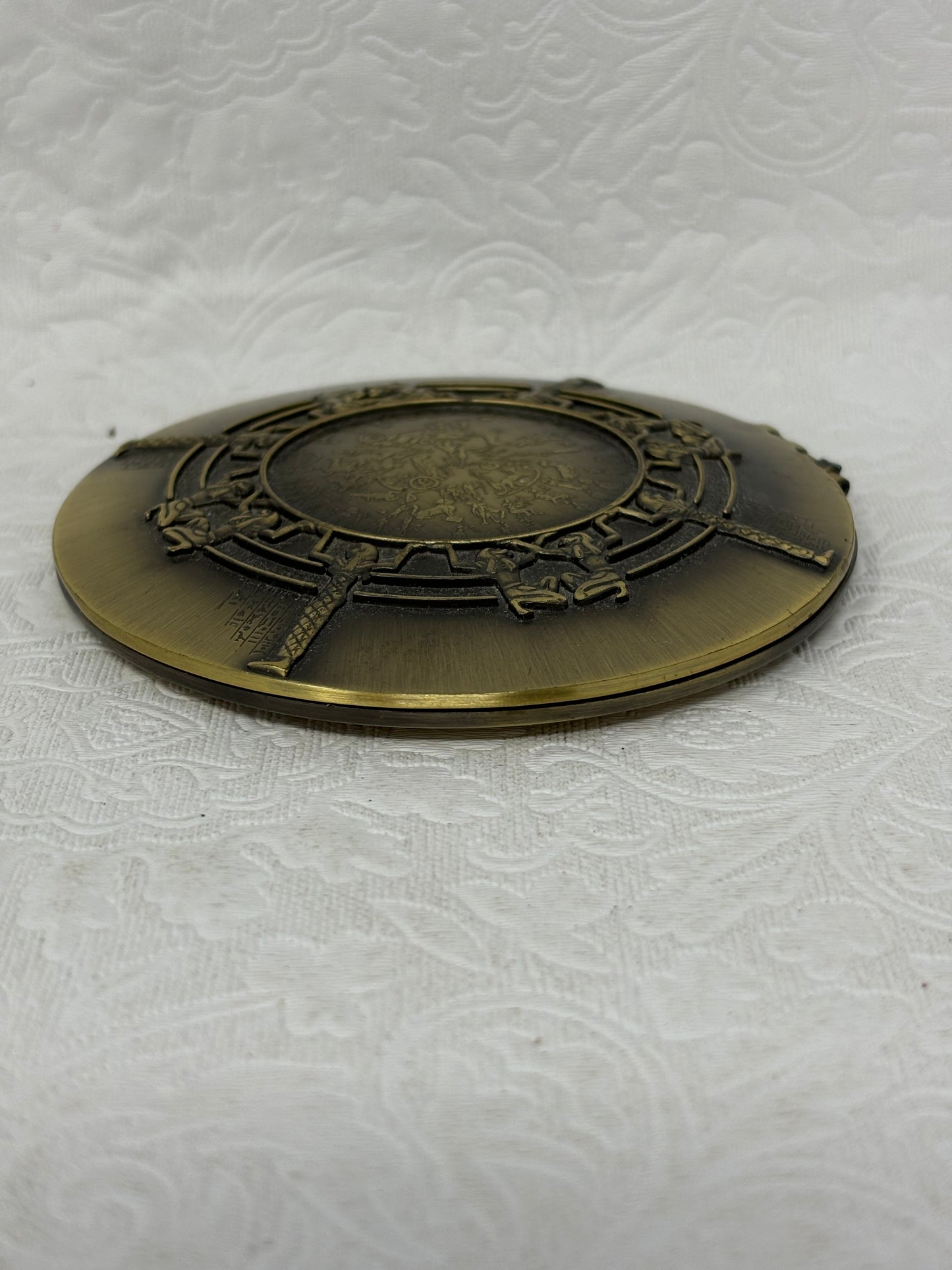 Egypt Brass Compact Mirror