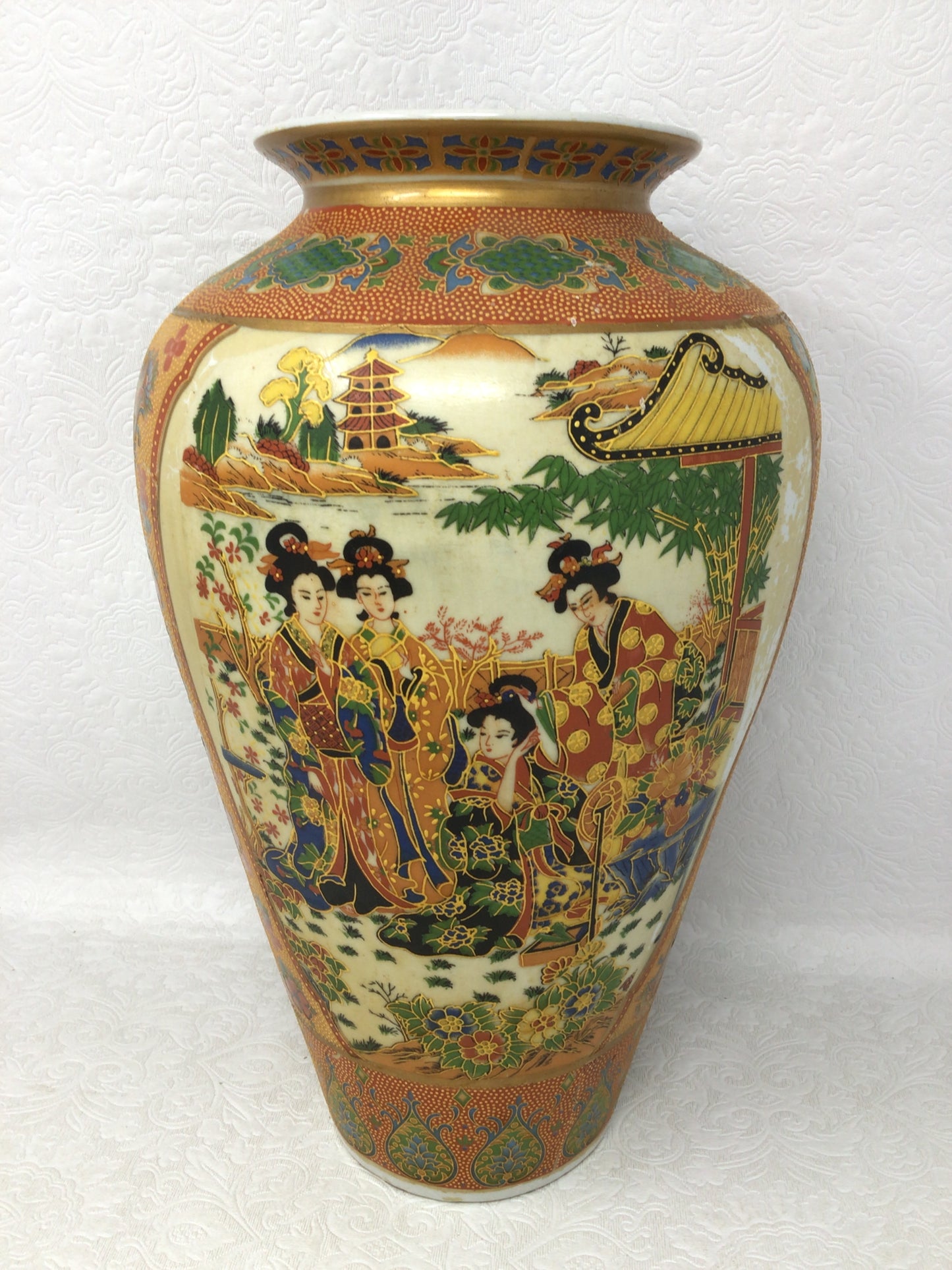 Japanese Satsuma Ware Vase