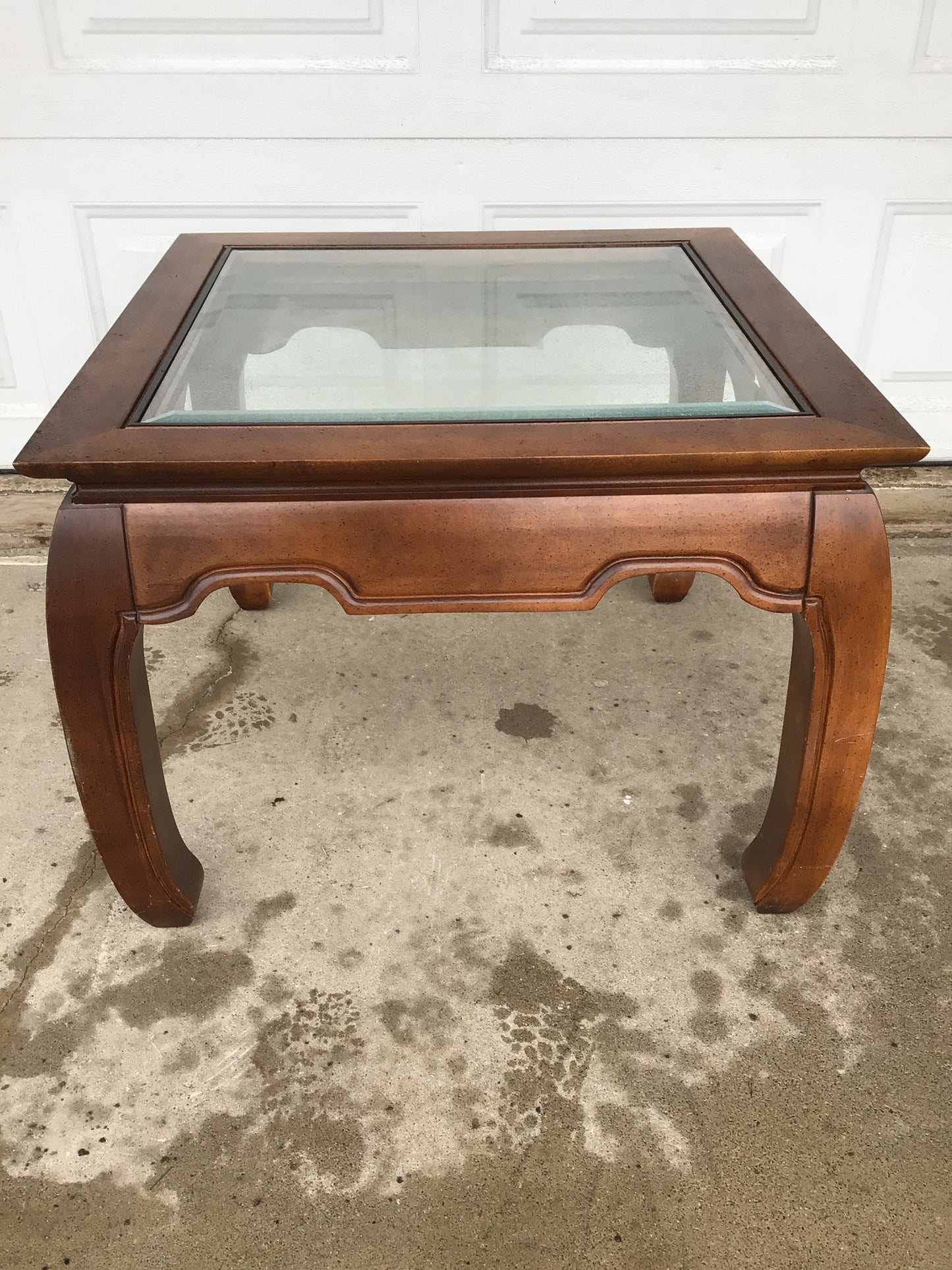 Glass Side Table