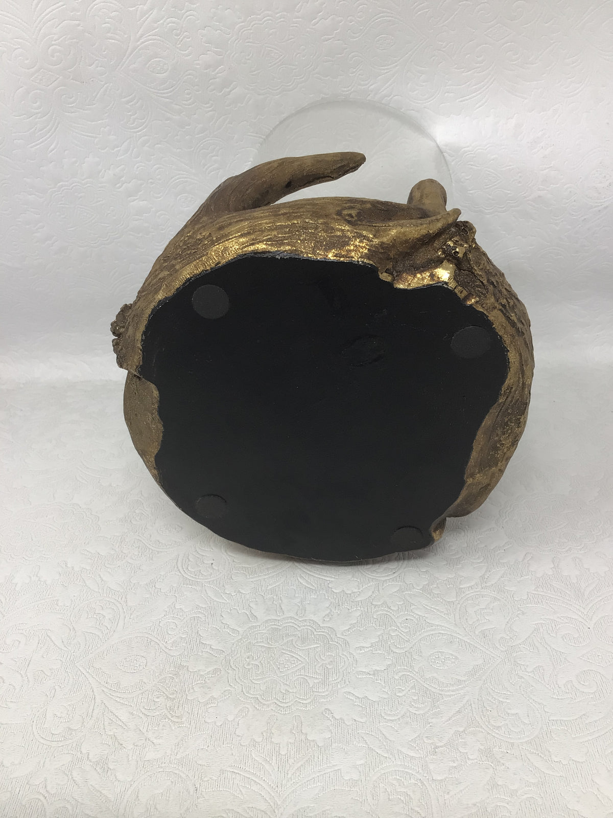 Gold Antler Candleholder