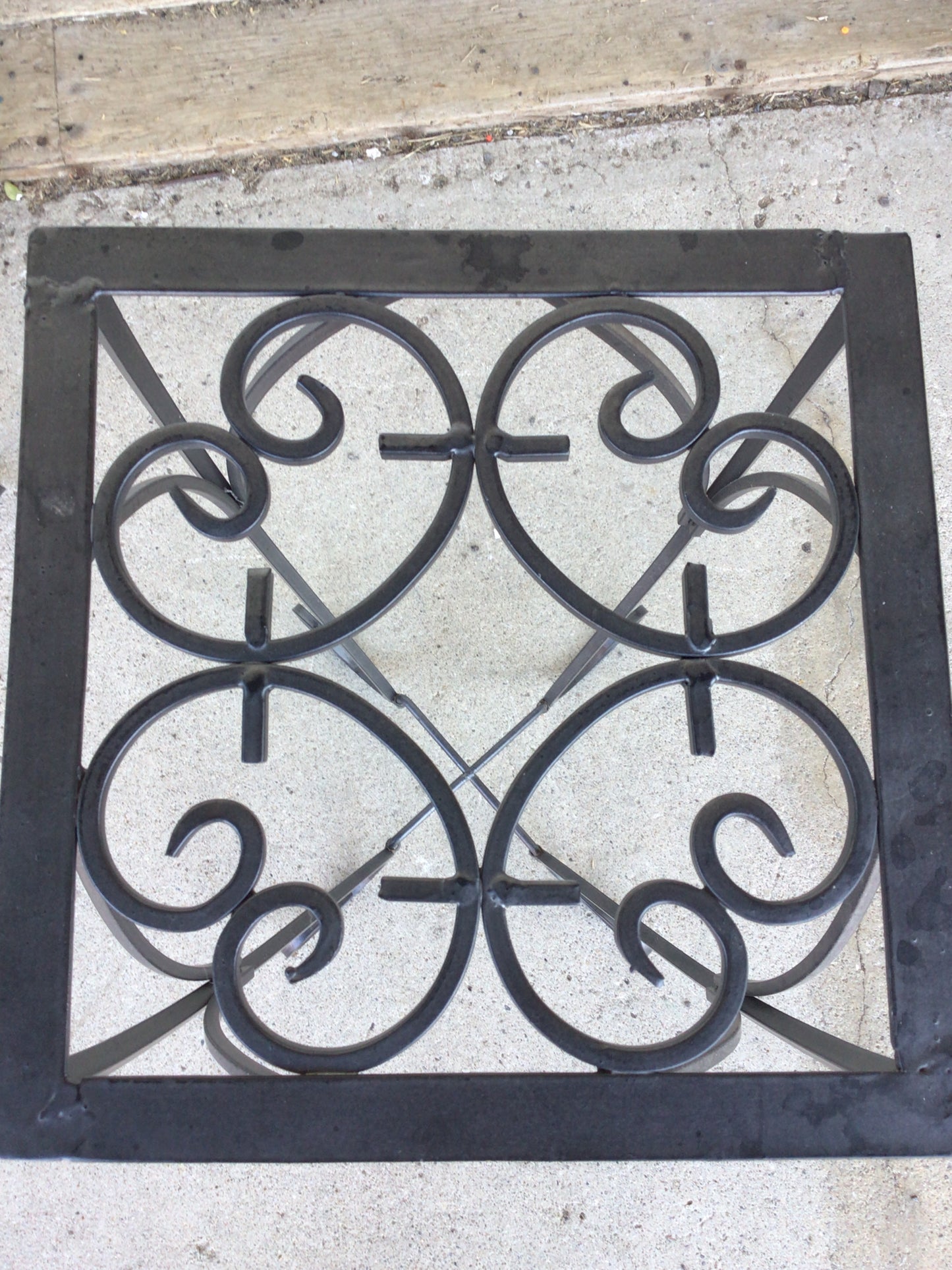 Set of 3 Wrought Iron Plant Stands