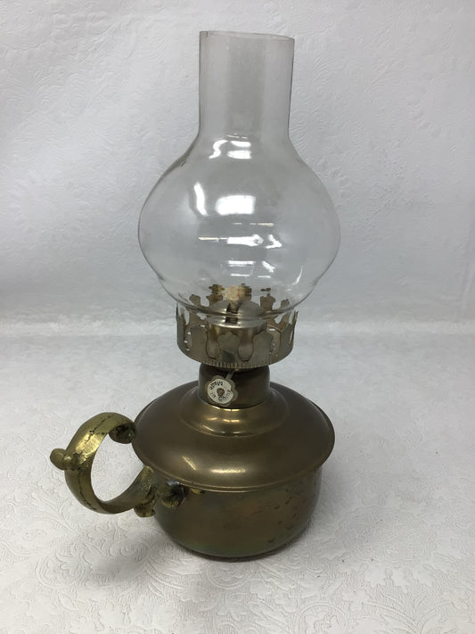 Brass Reproduction Oil Lamp