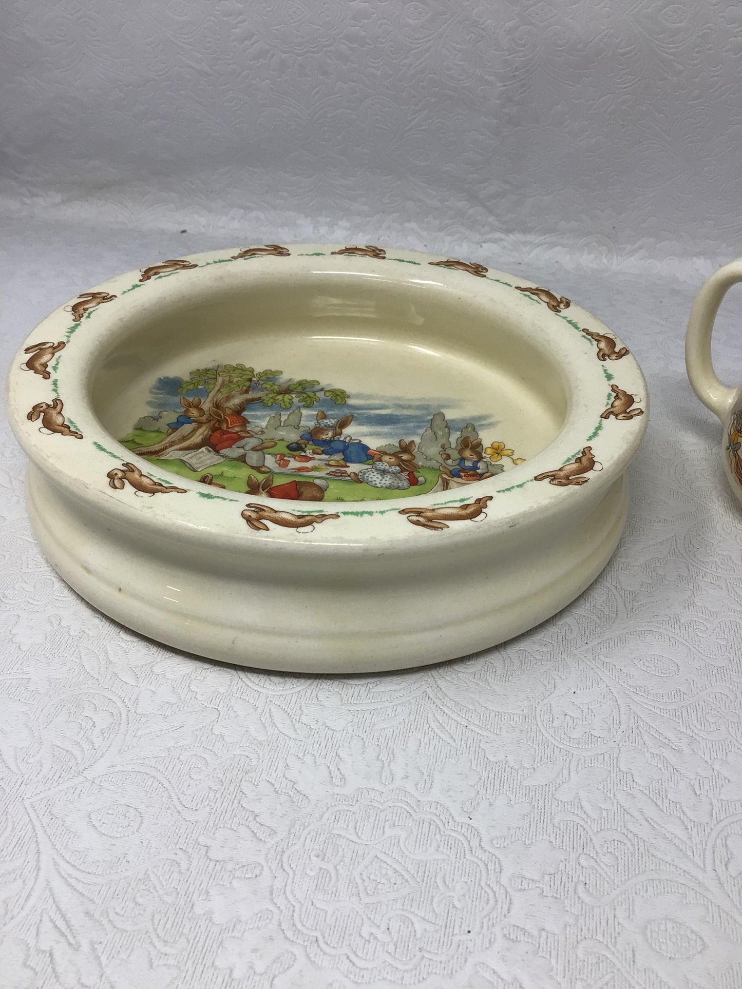 Royal Doulton Bunnykins Baby Dish and Cup