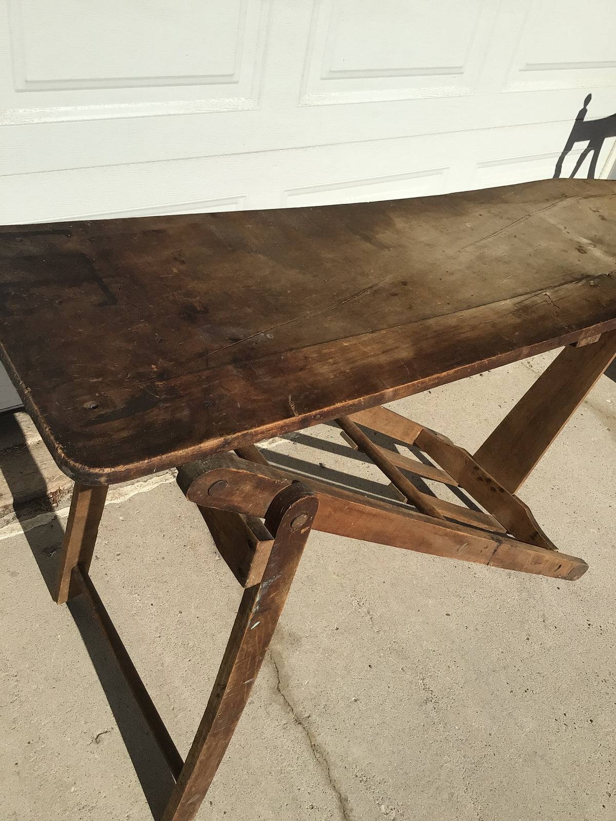 Vintage Wooden Ironing Board