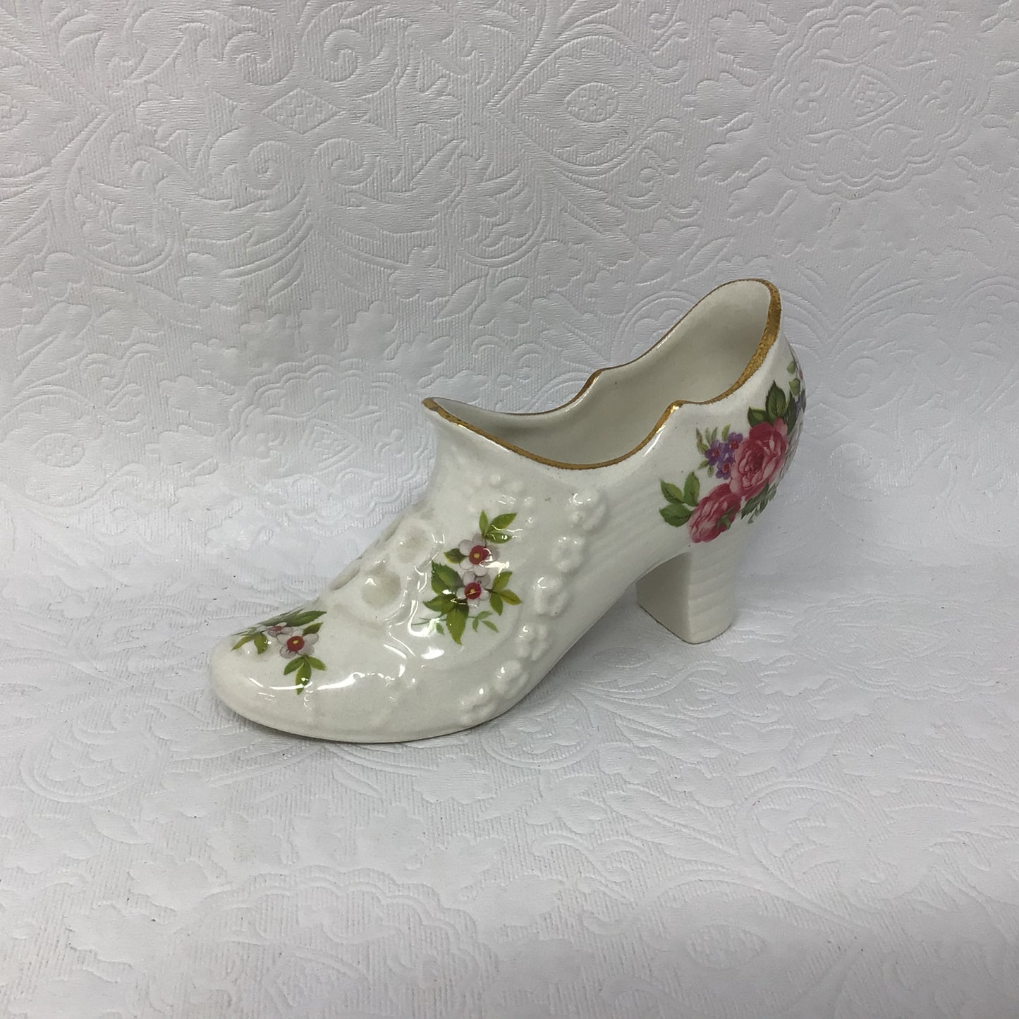 Old Foley James Kent Porcelain China Shoe