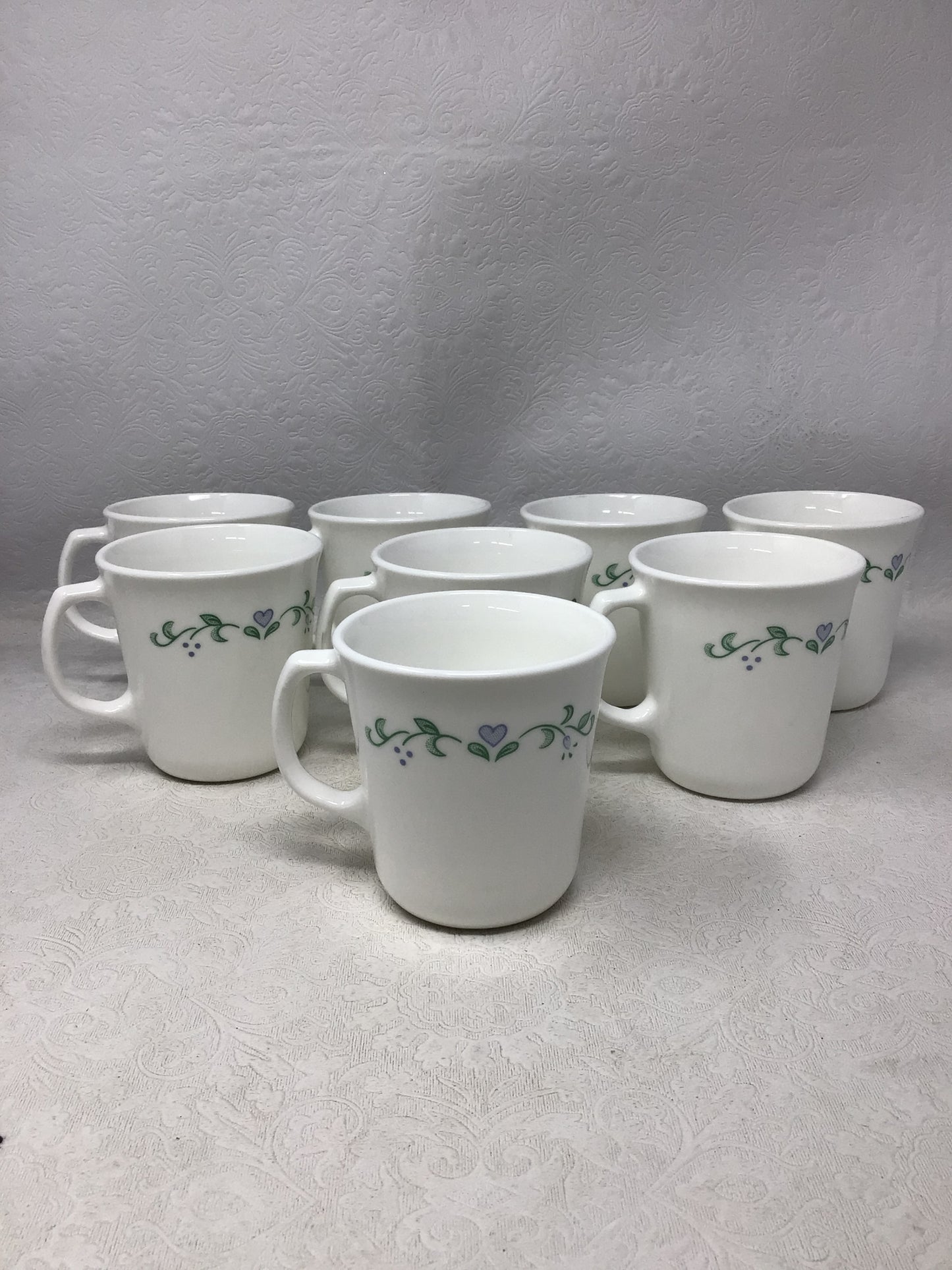 Vintage Corelle Country Cottage Corning Mugs